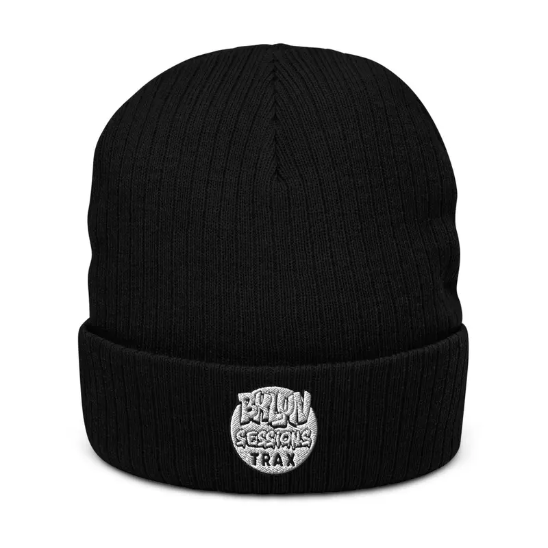 Bklyn Sessions Trax Ribbed Knit Beanie 